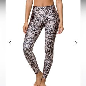 Onzie High-Rise Leggings, Leopard S/M
